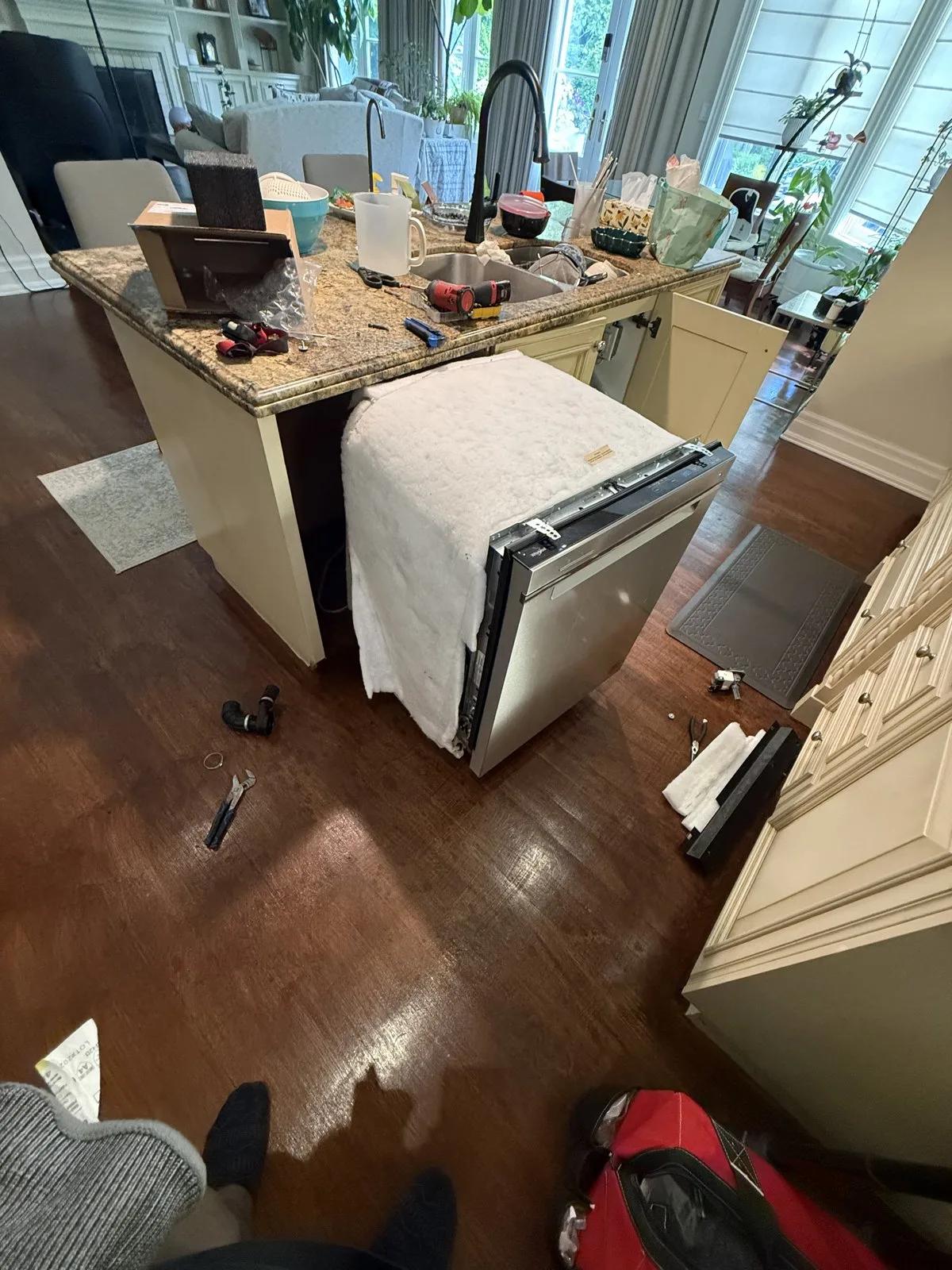 Bosch dishwasher installed and repaired
