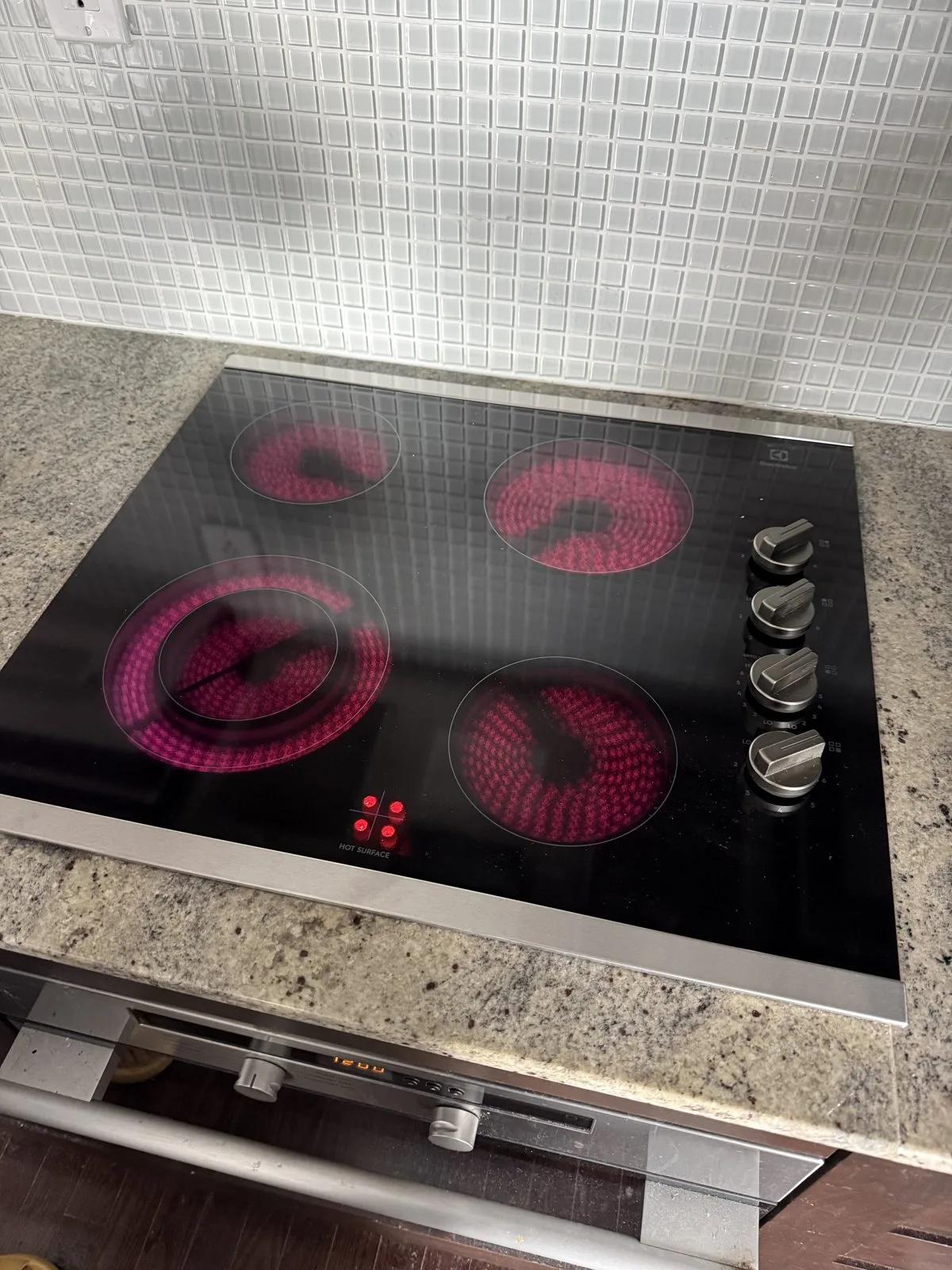 Cooktop burner repair