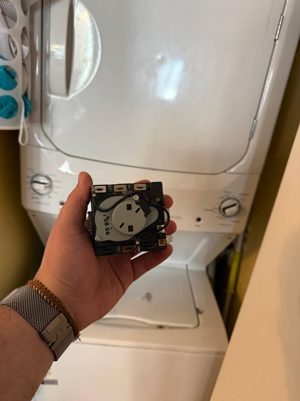 Dryer component service