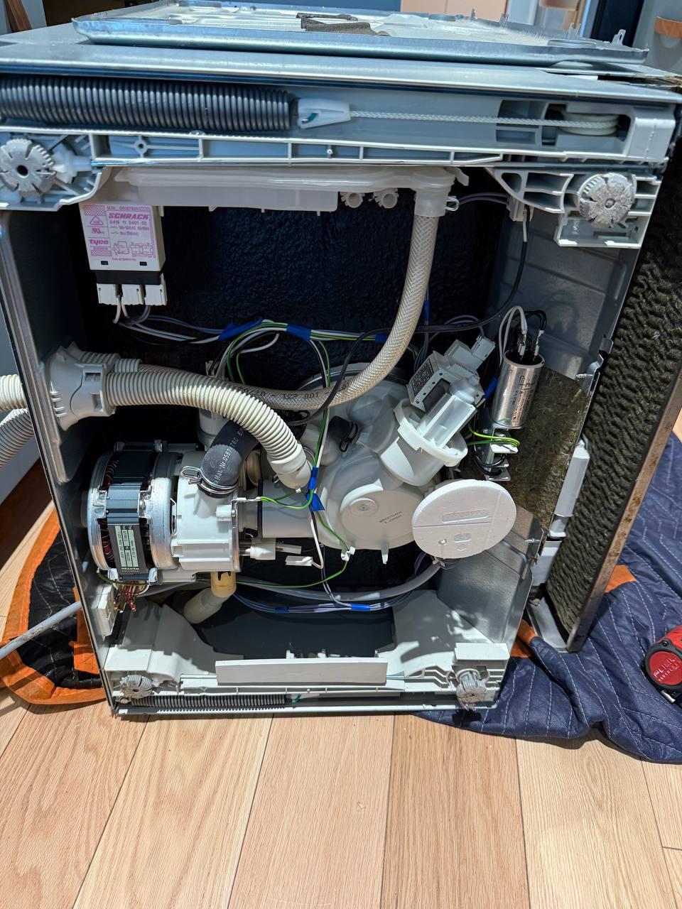 Miele dishwasher installation