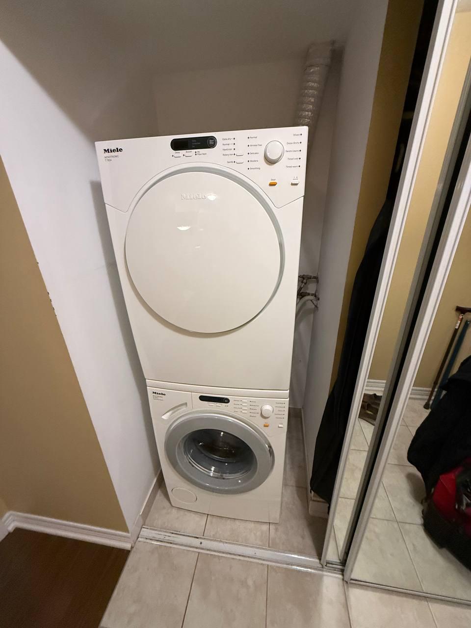 Miele washer connection