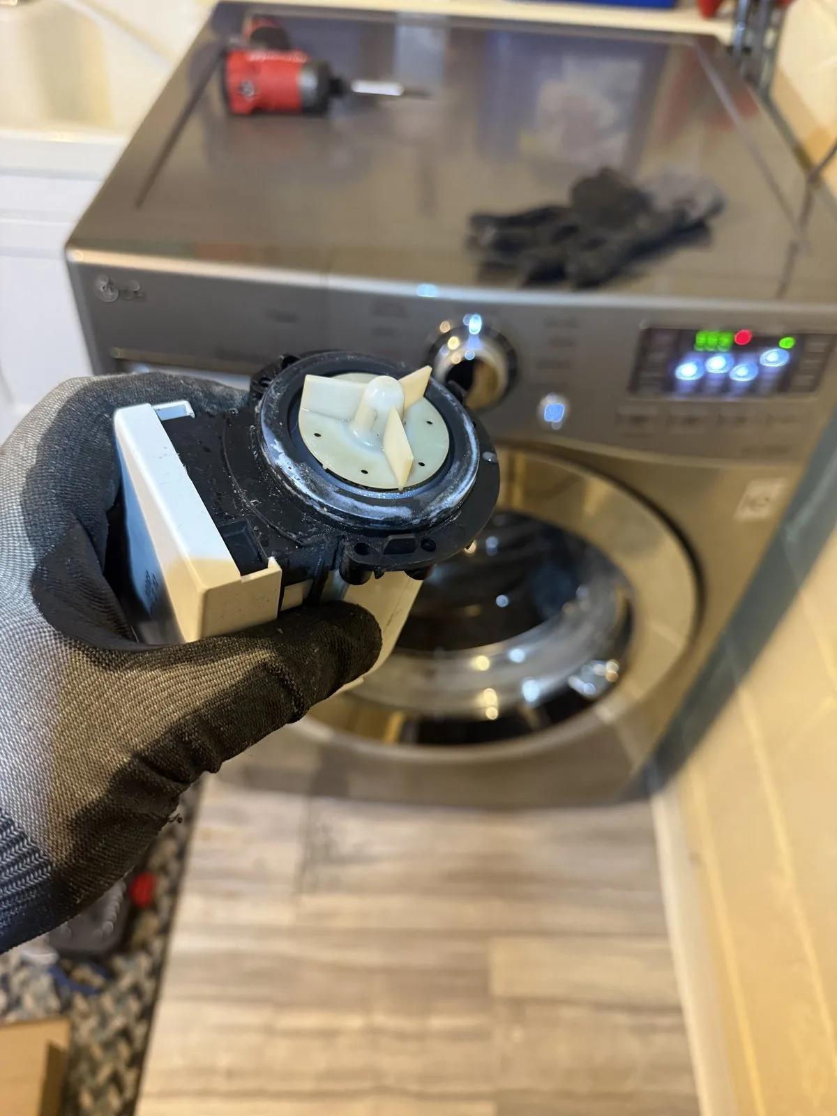 Washer drain pump replacement