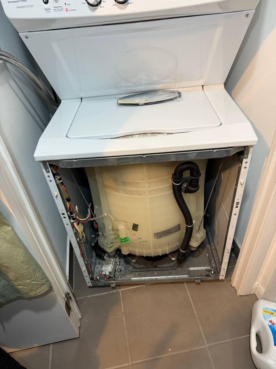 Washer motor replacement